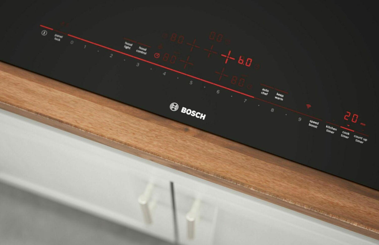 800 Series Induction Cooktop 36'' Black, surface mount without frame NIT8669UC
