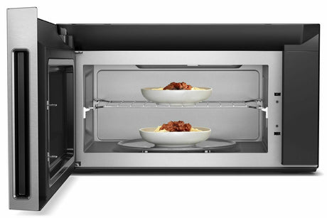 1.9 cu. ft. Smart Over-the-Range Microwave with Scan-to-Cook technology - Fingerprint Resistant Stainless Steel