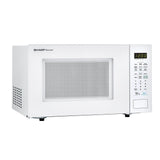 1.4 cu. ft. 1000W Sharp White Countertop Microwave Oven