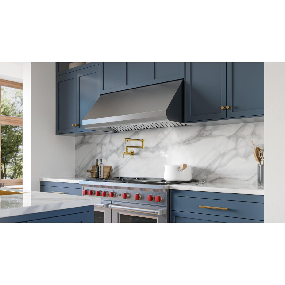 Broan 650 Max Blower 36-Inch Stainless Steel Canopy Range Hood