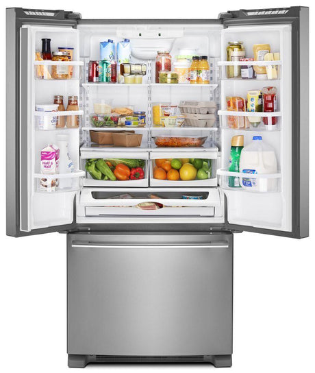 33-inch Wide French Door Refrigerator - 22 cu. ft.