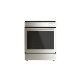 30-Inch 4-Burner Dual Fuel Downdraft Slide-In Range