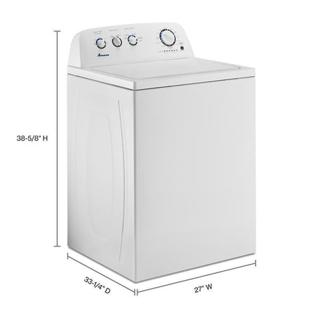 Large Capacity Top Load Washer with High-Efficiency Agitator
