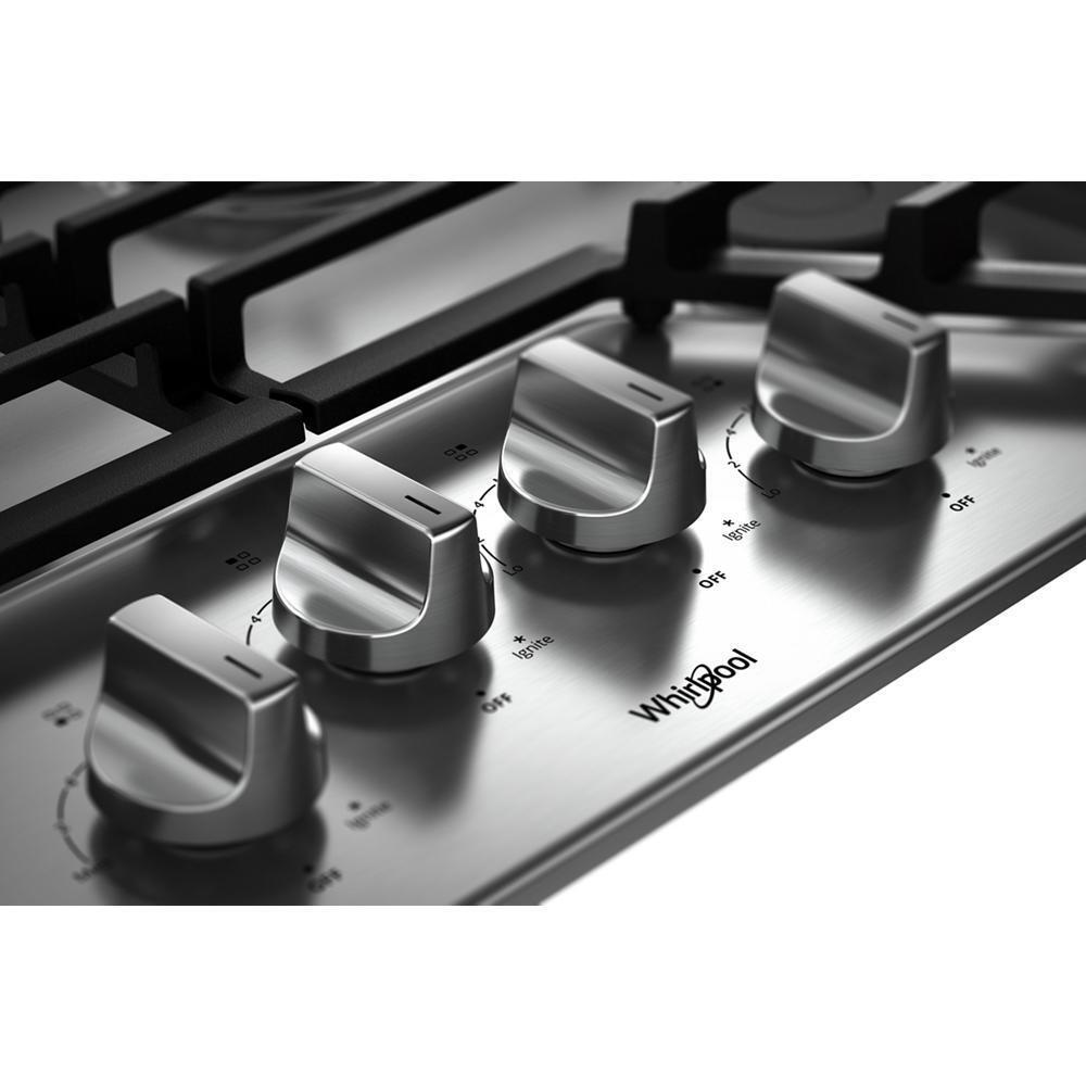 30-inch Gas Cooktop with EZ-2-Lift™ Hinged Cast-Iron Grates
