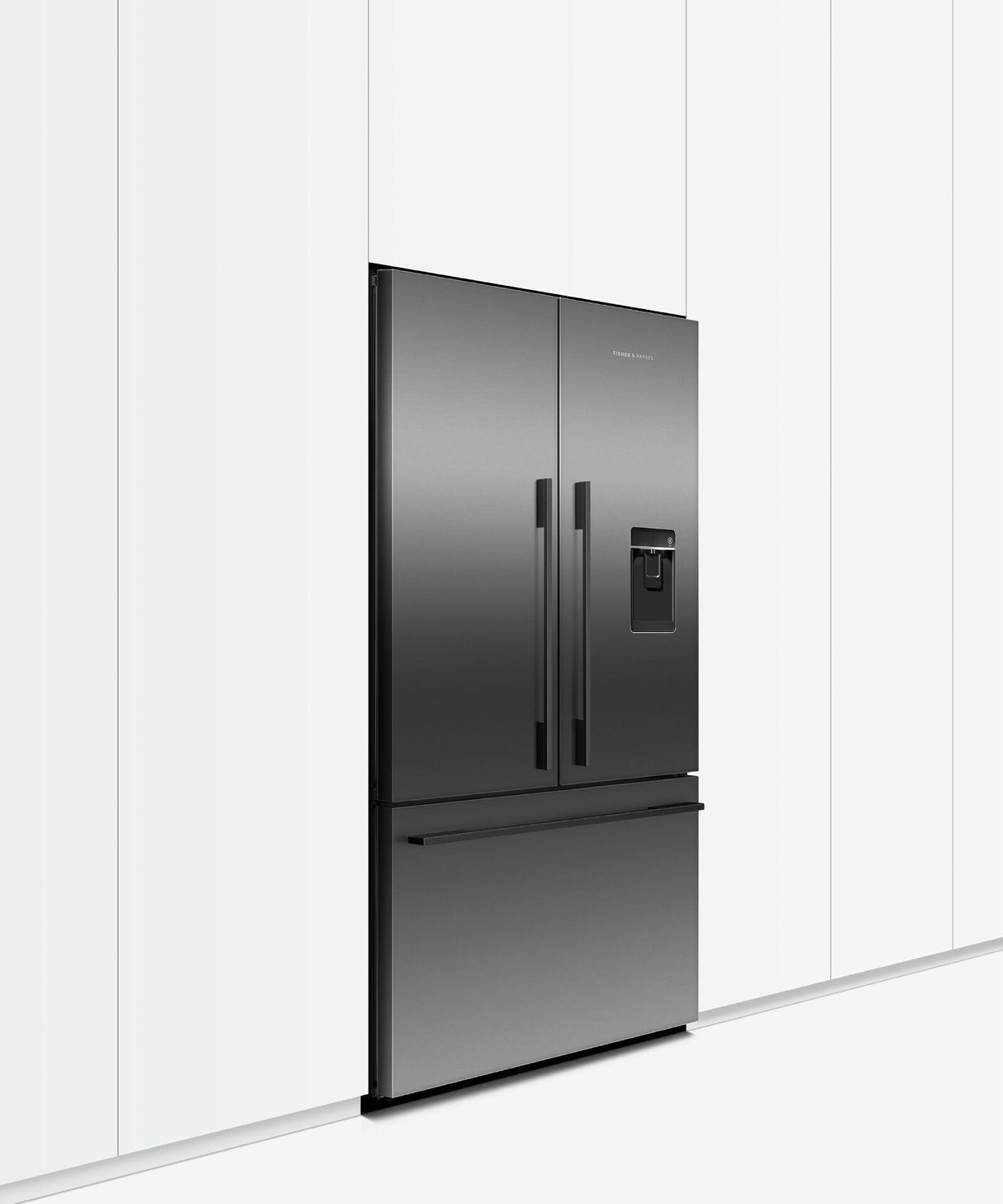 Freestanding French Door Refrigerator Freezer, 36", 20.1 cu ft, Ice & Water