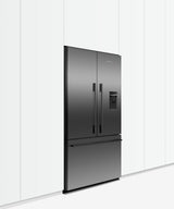 Freestanding French Door Refrigerator Freezer, 36", 20.1 cu ft, Ice & Water