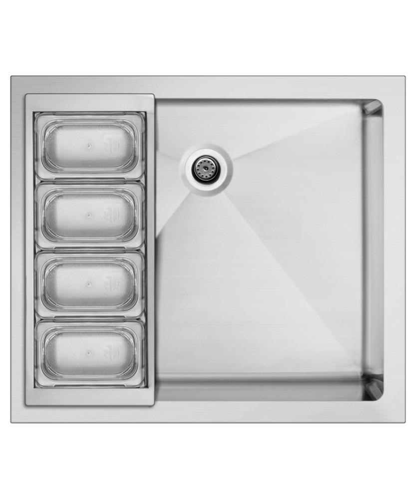 25" Beverage Chiller/sink