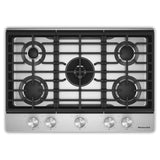 KitchenAid® 30 in. Gas Cooktop with 5 Burners and Integrated Wok Grate