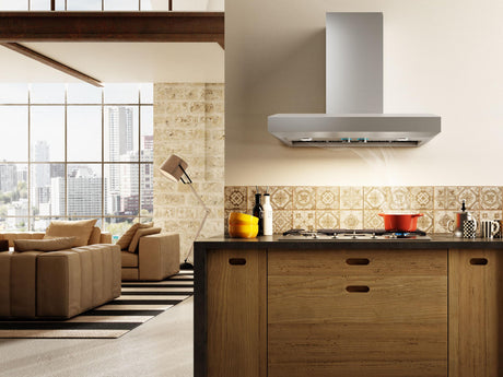VAVANO Wall Mount Range Hood 36" wide - 600CFM