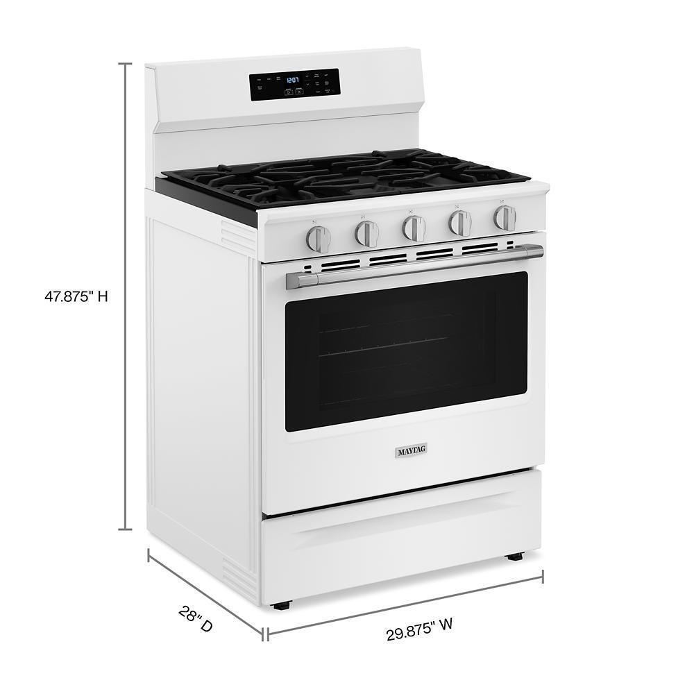 30-Inch Wide Electric Range With Steam Clean - 5.3 cu. ft.