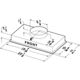 **DISCONTINUED** Broan® 20.5-Inch Custom Range Hood Power Pack, 300 Max Blower CFM, Silver Finish