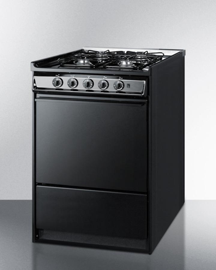 24" Wide Gas Range