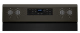 5.3 cu. ft. Freestanding Electric Range with Frozen Bake™ Technology - Black Stainless