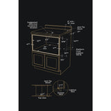 NOIR™ 30" Under Counter Microwave Oven with Drawer Design