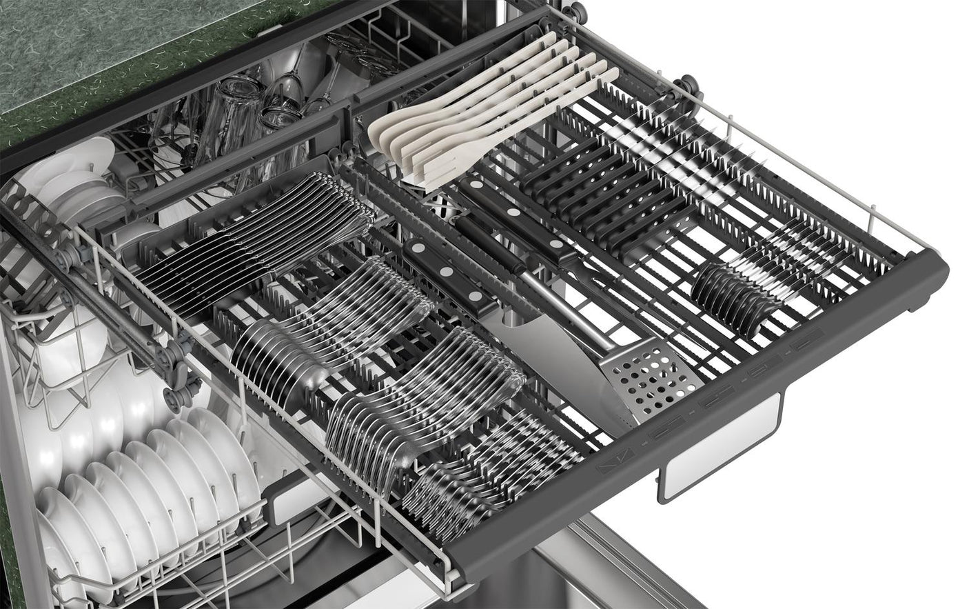 Sharp 24 in. Stainless Steel 47dB Dishwasher