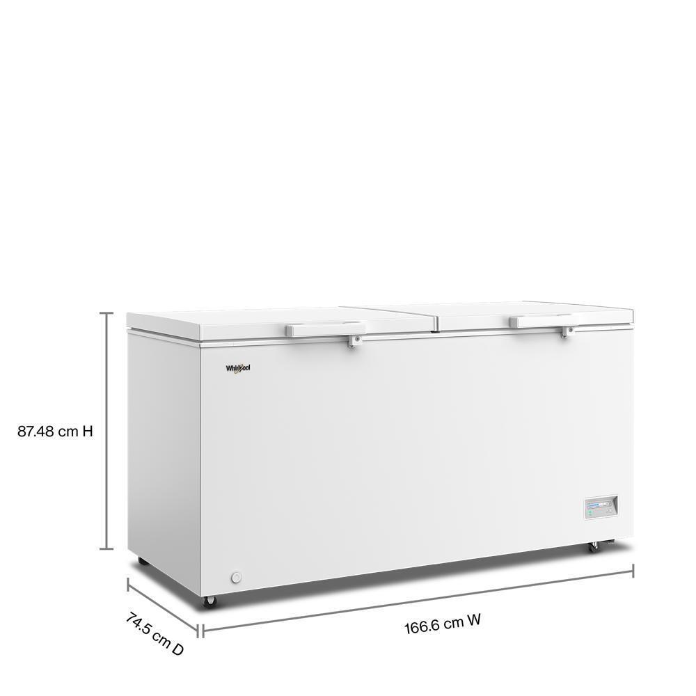 Whirlpool® 19 cu. ft. Convertible Freezer-to-Fridge Chest Freezer with 4 Storage Baskets