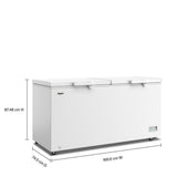 Whirlpool® 19 cu. ft. Convertible Freezer-to-Fridge Chest Freezer with 4 Storage Baskets