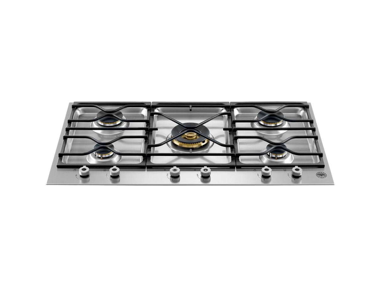 36 Segmented cooktop 5-burner Stainless Steel