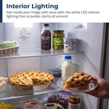 10.4 cu. ft. Counter Depth 24 in. Bottom Freezer 2-Door Refrigerator with Reversible Door in Stainless Steel