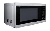 Sharp 1.1 cu. ft. 1000W Stainless Steel Countertop Microwave Oven