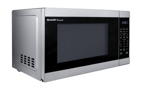 Sharp 1.1 cu. ft. 1000W Stainless Steel Countertop Microwave Oven