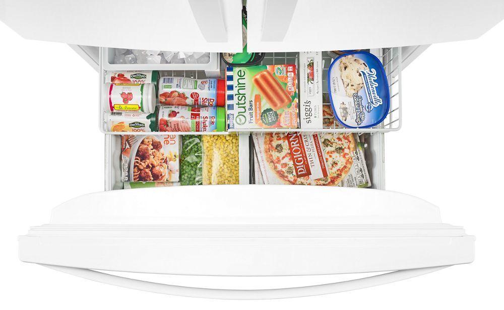 36-inch Wide French Door Refrigerator with Crisper Drawer - 25 cu. ft.