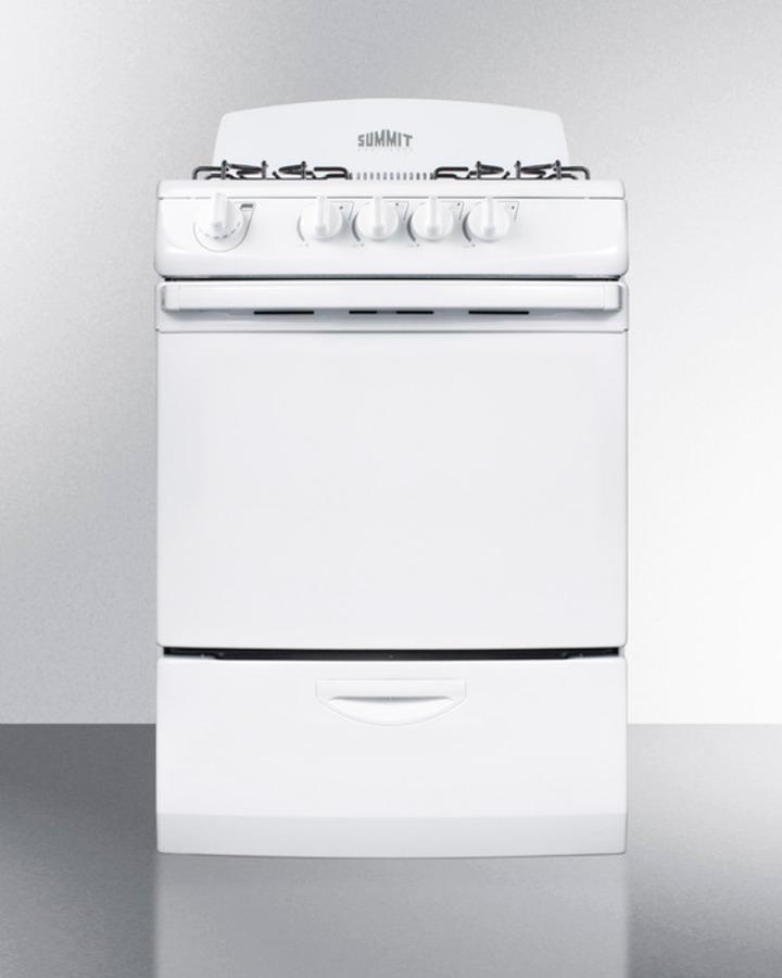 24" Wide Gas Range