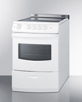24" Wide Electric Smooth-top Range