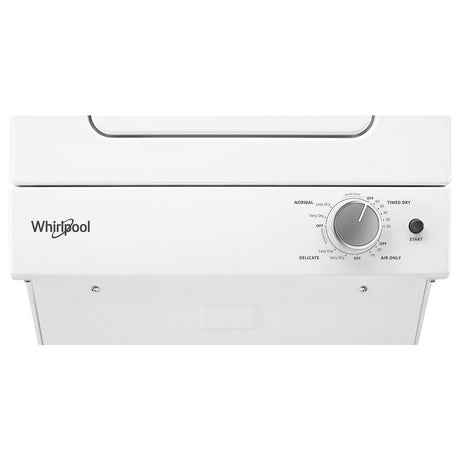 1.6 cu.ft, 120V/20A Electric Stacked Laundry Center with 6 Wash cycles and Wrinkle Shield™