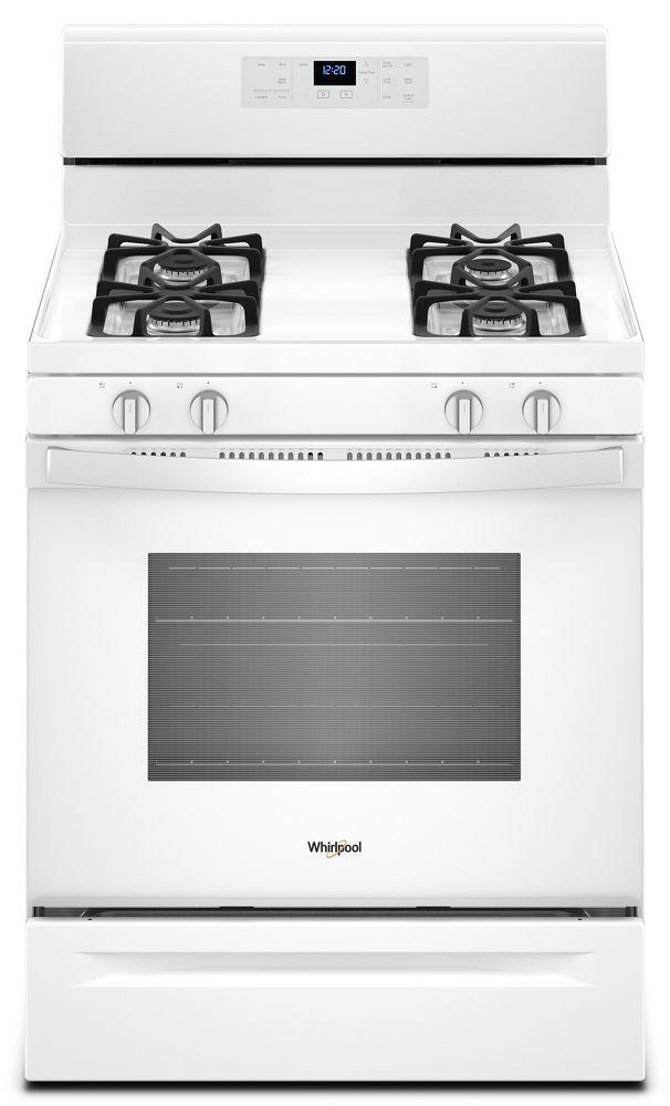 5.0 cu. ft. Freestanding Gas Range with Adjustable Self-Cleaning