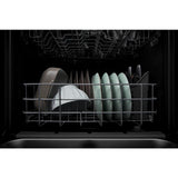 Quiet Dishwasher with 3rd Rack and Pocket Handle