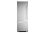 30" Built-in bottom mount - Stainless - Left swing door