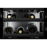 24"Panel-Ready Built-In Wine Column Refrigerator, Left Swing