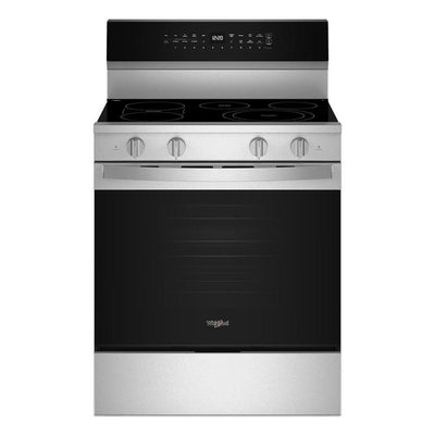 30-inch Electric Smart Range with Air Cooking Technology, No Preheat Air Fry, High Speed Preheat Oven, WipeClean™ Coating, and Steam/Self Clean