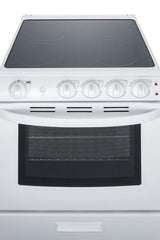 24" Wide Electric Smooth-top Range