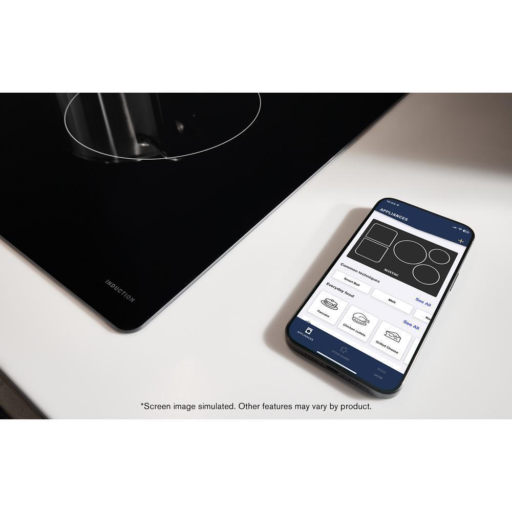 30-Inch Wide Induction Cooktop with Power Boost
