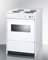 24" Wide Electric Coil Top Range