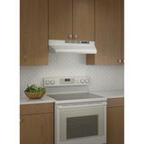 Broan® 42-Inch Convertible Under-Cabinet Range Hood, 230 Max Blower CFM, White