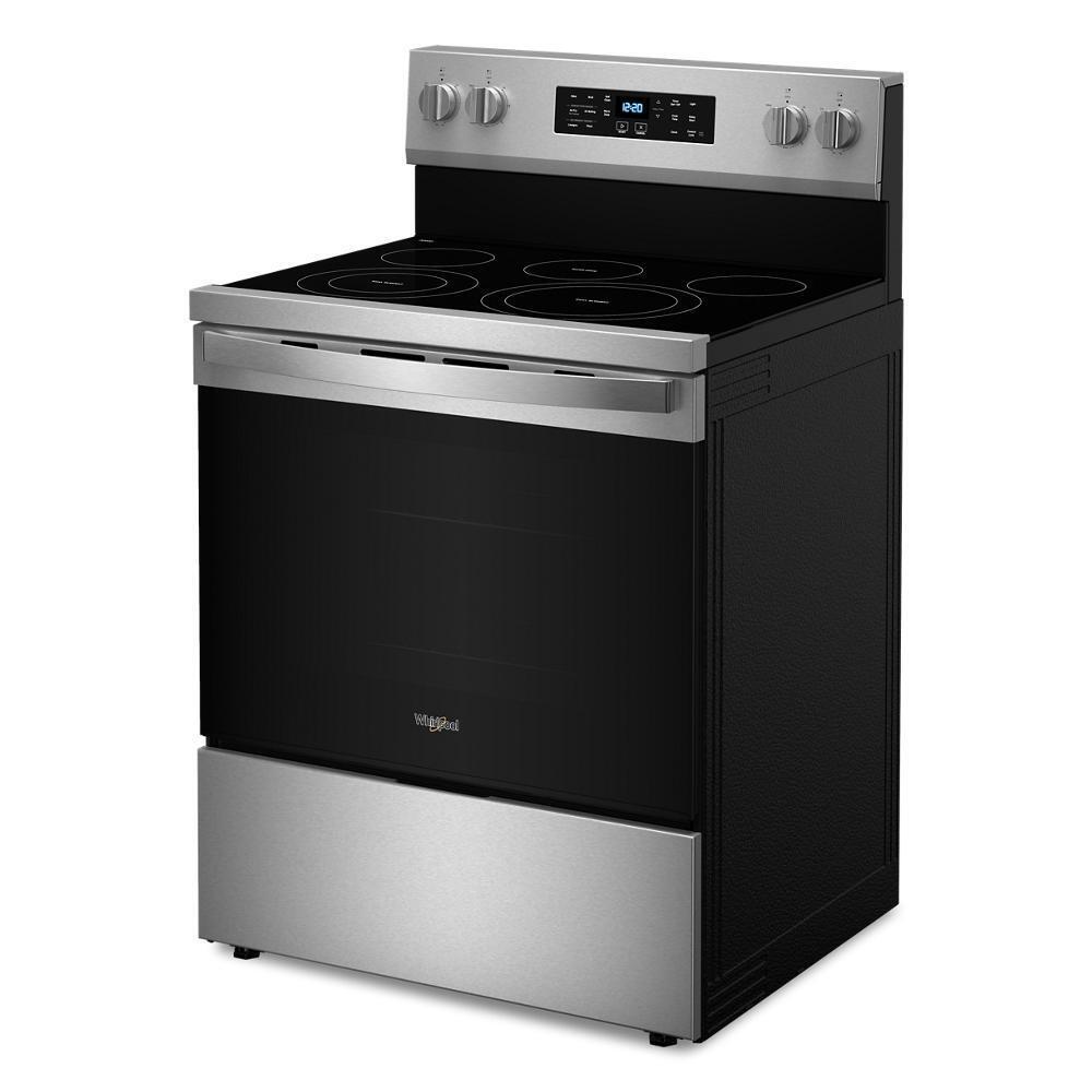30-inch Energy Star Electric Range with Air Cooking Technology, No Preheat Air Fry and Air Baking and Self Clean