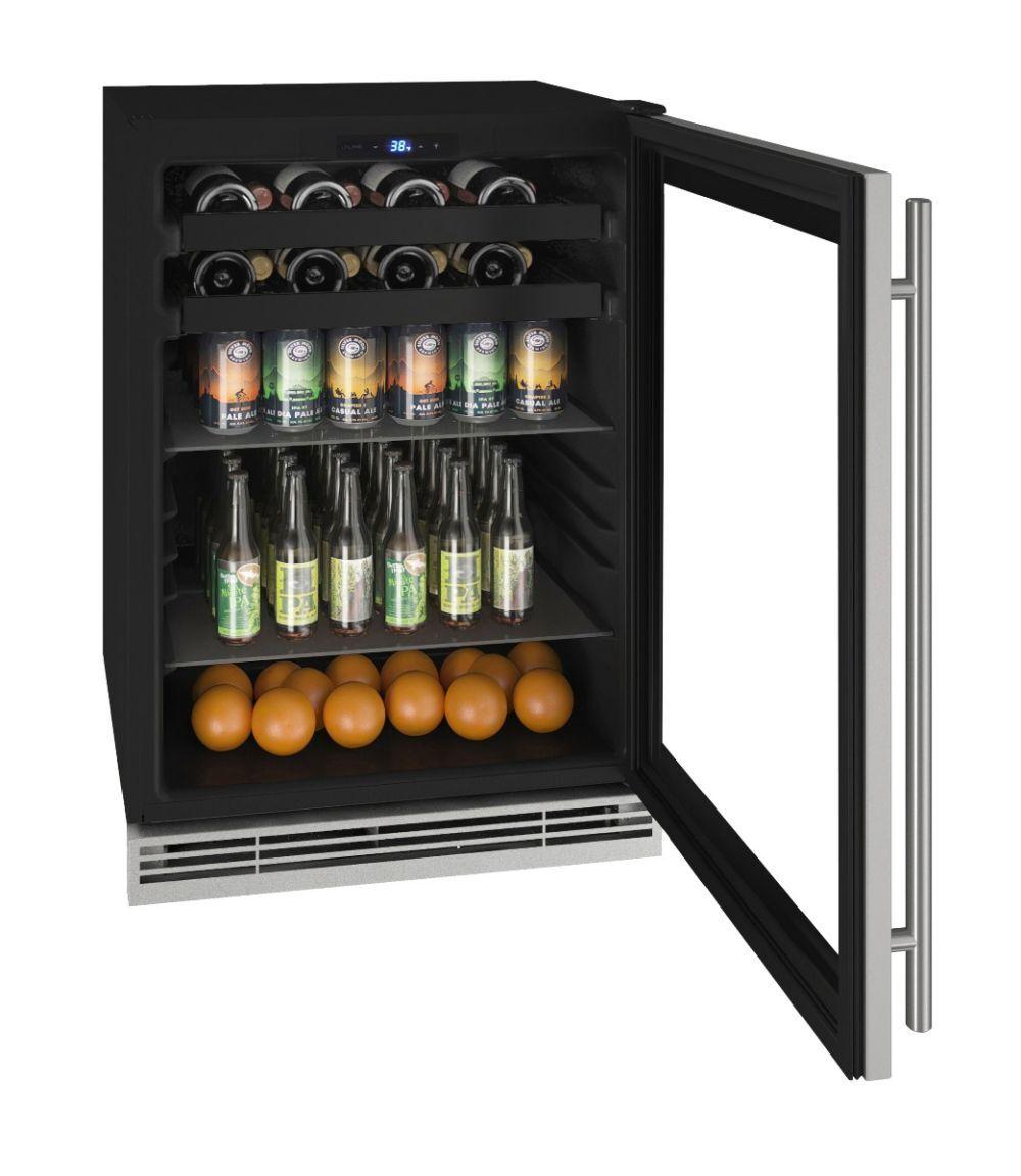 Hbv124 24" Beverage Center With Stainless Frame Finish (115 V/60 Hz)