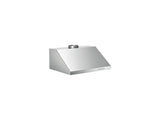 24 Wallmount Canopy Hood, 1 motor CFM 600 Stainless Steel