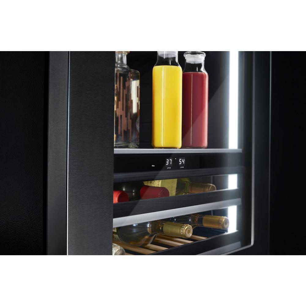 RISE™ 24" Built-In Undercounter Beverage Center, Left Swing