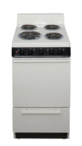 20 in. Freestanding Electric Range in Biscuit