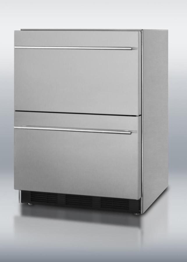 24" Wide 2-drawer All-refrigerator