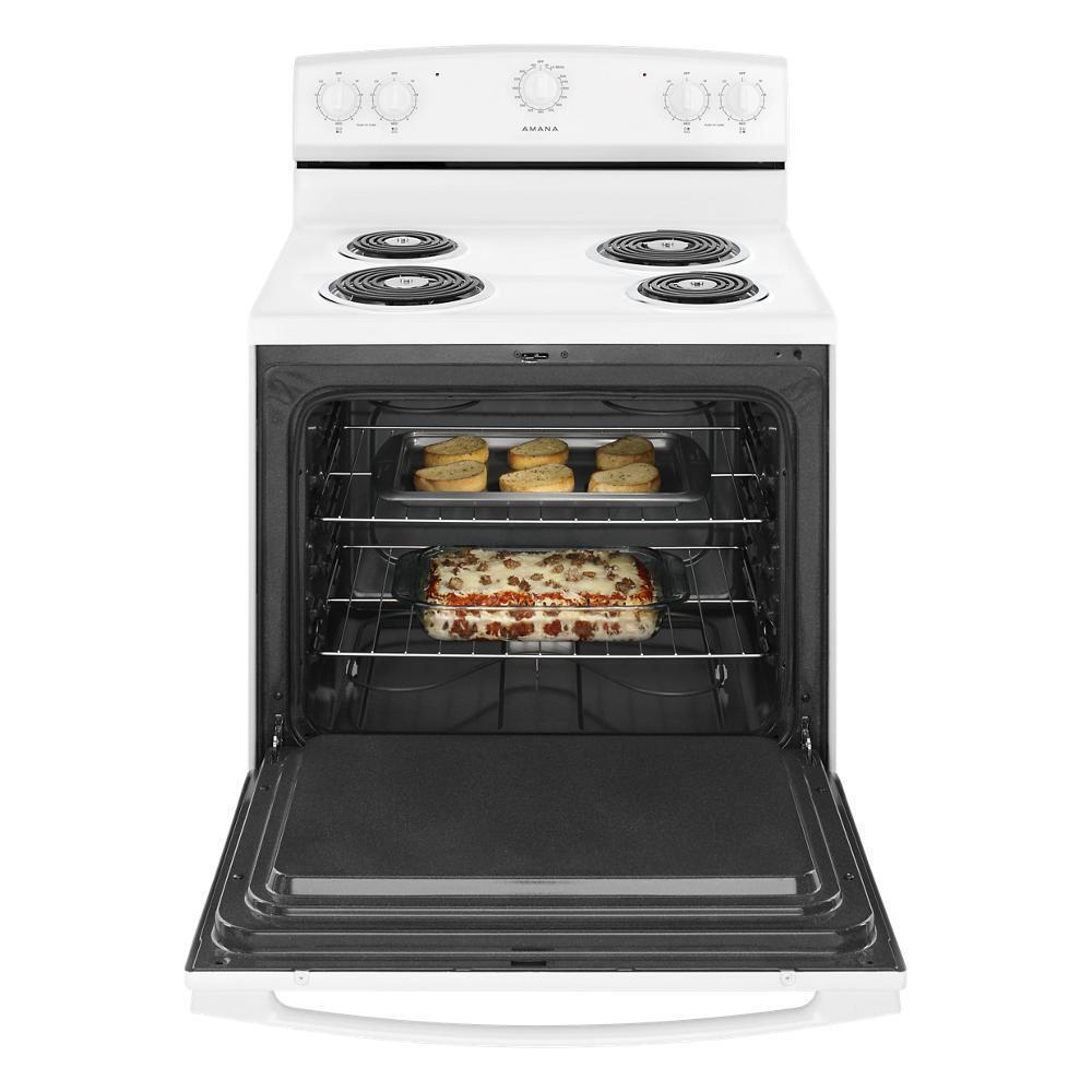 30-inch Amana® Electric Range with Warm Hold