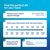 Element Electronics 14,000 BTU Window Air Conditioner - White (EWR14E)
