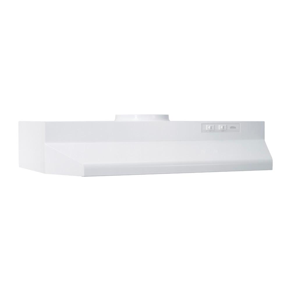 Broan® 24-Inch Under-Cabinet Range Hood, White
