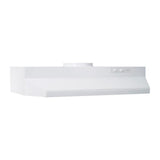 Broan® 24-Inch Under-Cabinet Range Hood, White