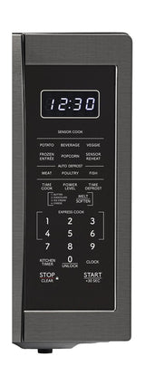 Sharp 1.4 cu. ft. 1100W Black Stainless Steel Countertop Microwave Oven