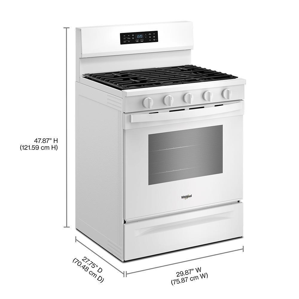 30-inch Gas Range with Air Cooking Technology and EZ-2-Lift™ Hinged Grates